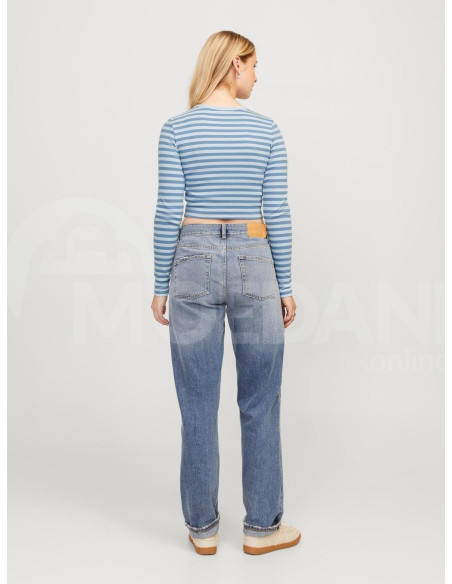 JJXX - JXFELINE STR LS STRIPE RIB TEE JRS NOOS თბილისი - photo 2