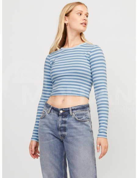 JJXX - JXFELINE STR LS STRIPE RIB TEE JRS NOOS თბილისი - photo 1