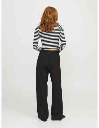 JJXX - JXFELINE STR LS STRIPE RIB TEE JRS NOOS Tbilisi