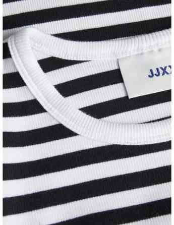 JJXX - JXFELINE STR LS STRIPE RIB TEE JRS NOOS Tbilisi