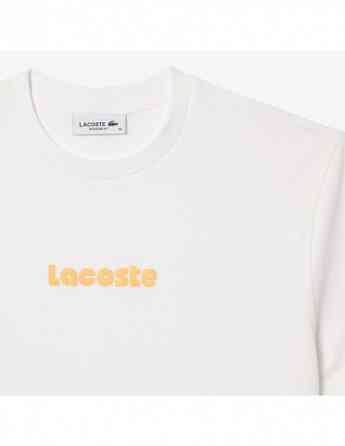 Lacoste - Vintage Print Soft Cotton Jersey T-shirt Tbilisi
