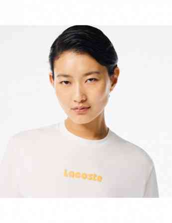 Lacoste - Vintage Print Soft Cotton Jersey T-shirt Tbilisi