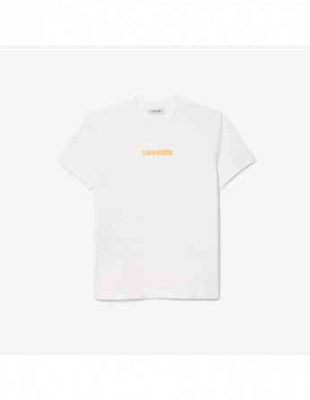 Lacoste - Vintage Print Soft Cotton Jersey T-shirt Tbilisi
