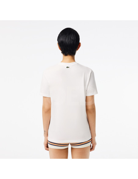 Lacoste - Vintage Print Soft Cotton Jersey T-shirt Tbilisi - photo 2