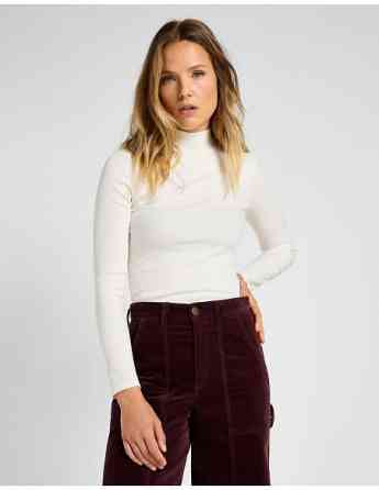 Lee - RIBBED LS HIGH NECK Tbilisi
