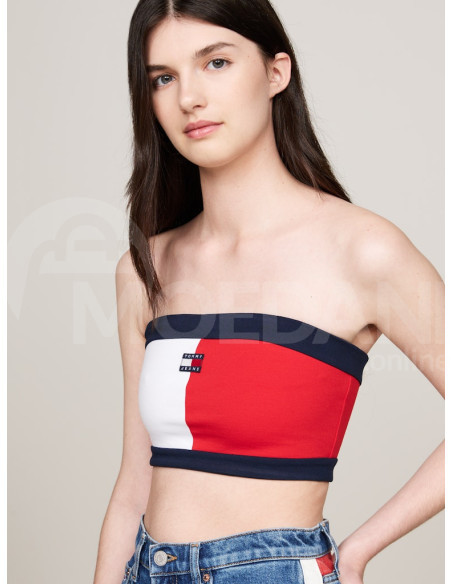 Tommy Jeans - TJW RWB BADGE TUBE TOP EXT თბილისი - photo 1
