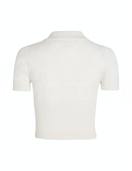 Tommy Jeans - TJW SS RIB SCRIPT POLO CARDIGAN Tbilisi - photo 4