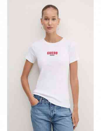 GUESS - GJ SS CN SLIM RIB EMB TEE Tbilisi