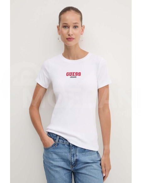 GUESS - GJ SS CN SLIM RIB EMB TEE Tbilisi - photo 1