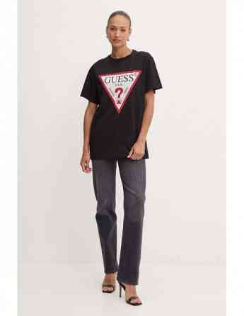 GUESS - SS CN SHINY TRIANGLE TEE Tbilisi