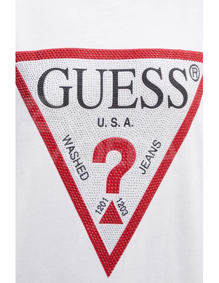 GUESS - SS CN SHINY TRIANGLE TEE Тбилиси - изображение 4