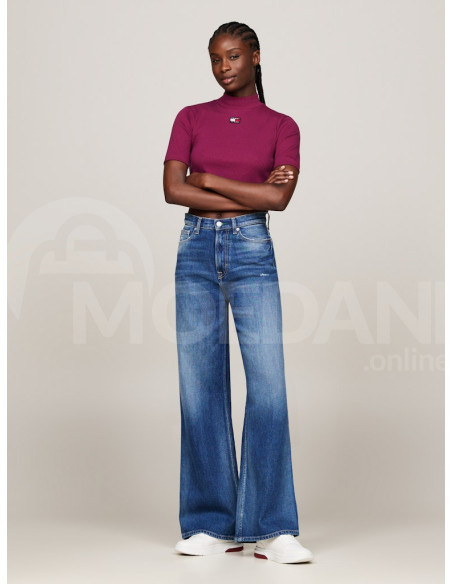 Tommy Jeans - TJW BADGE MOCK NECK TOP SS თბილისი - photo 2