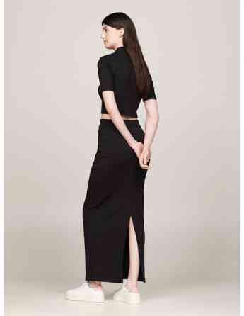 Tommy Jeans - TJW BADGE MOCK NECK TOP SS Tbilisi