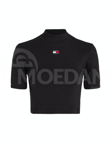 Tommy Jeans - TJW BADGE MOCK NECK TOP SS Тбилиси - изображение 4