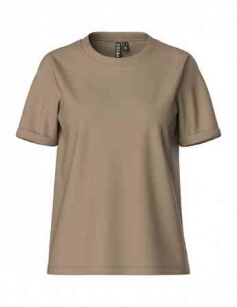 Pieces - PCRIA SS FOLD UP SOLID TEE NOOS BC Tbilisi