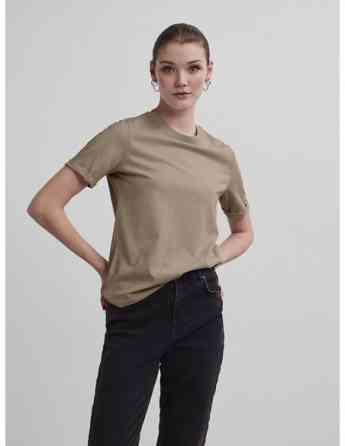 Pieces - PCRIA SS FOLD UP SOLID TEE NOOS BC Tbilisi