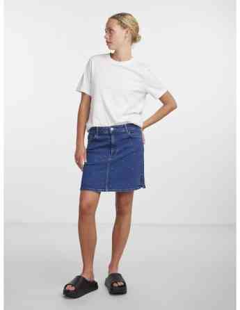 Pieces - PCRIA SS FOLD UP SOLID TEE NOOS BC Tbilisi