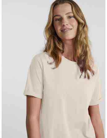 Pieces - PCRIA SS FOLD UP SOLID TEE NOOS BC Tbilisi