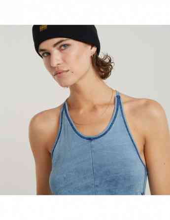 G-Star Raw - Gathered indigo slim tank top wmn Tbilisi