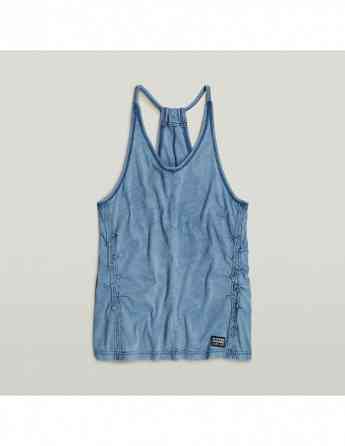 G-Star Raw - Gathered indigo slim tank top wmn Tbilisi