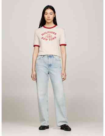 Tommy Hilfiger - REG VARSITY RINGER C-NK SS თბილისი