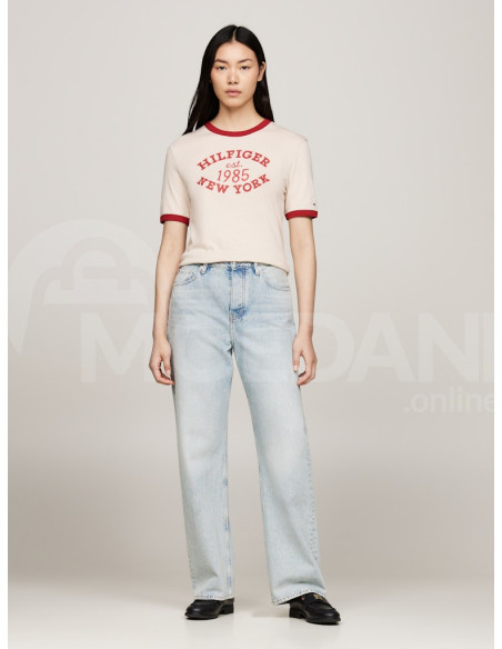 Tommy Hilfiger - REG VARSITY RINGER C-NK SS Tbilisi - photo 4