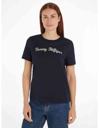 Tommy Hilfiger - REG SCRIPT C-NK SS თბილისი