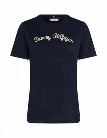 Tommy Hilfiger - REG SCRIPT C-NK SS თბილისი