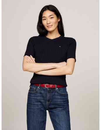 Tommy Hilfiger - CO CABLE C-NK SS SWT თბილისი