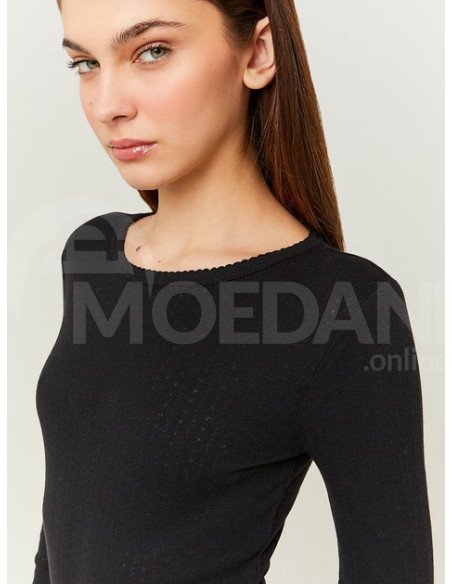 Tally Weijl - Knit Cotton T-Shirt HH Тбилиси - изображение 3