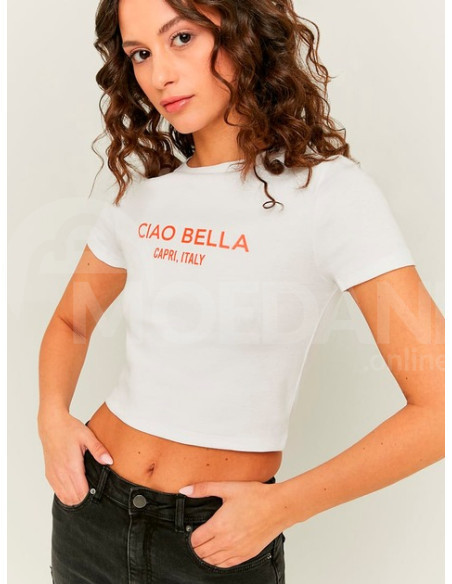 Tally Weijl - Women Knit Cotton Top B8 Тбилиси - изображение 2