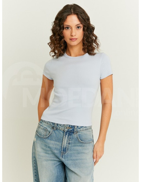 Tally Weijl - Knit Cotton T-Shirt Z2 Тбилиси - изображение 1