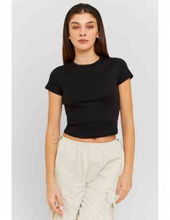 Tally Weijl - Knit Cotton T-Shirt Z2 თბილისი