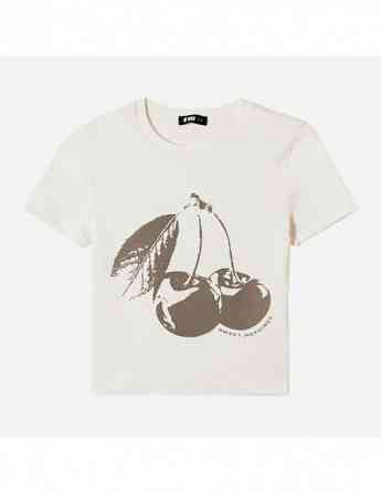 Tally Weijl - Knit Cotton T-Shirt AQ თბილისი