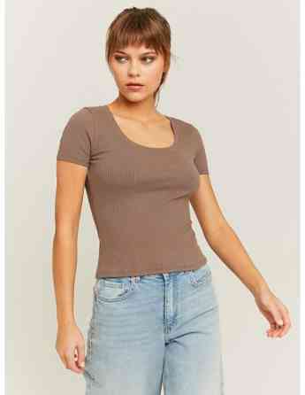 Tally Weijl - Knit Cotton T-Shirt HE თბილისი