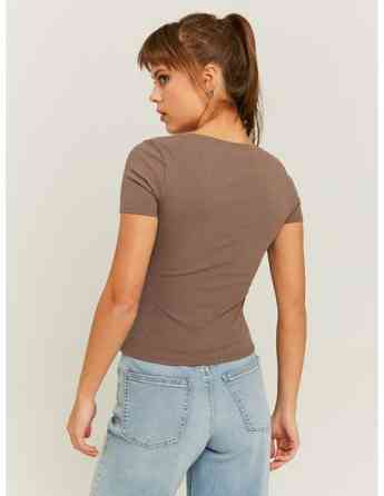 Tally Weijl - Knit Cotton T-Shirt HE თბილისი