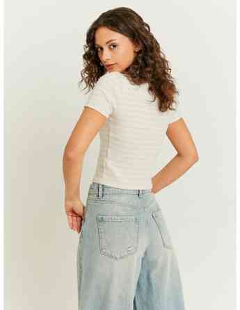 Tally Weijl - STRIPED CROPPED T-SHIRT თბილისი