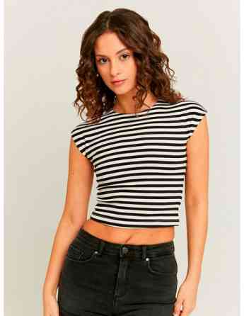 Tally Weijl - Top, Knitted, For Women With Pu Coating თბილისი