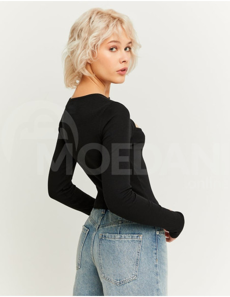 Tally Weijl - Women Knit Cotton Top AQ Тбилиси - изображение 2