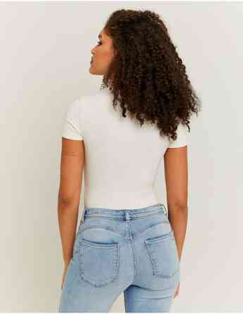 Tally Weijl - KNITTED BASIC T-SHIRT HH Тбилиси