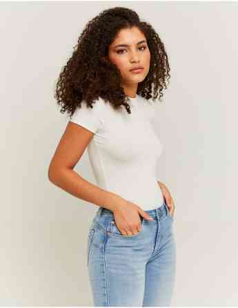 Tally Weijl - KNITTED BASIC T-SHIRT HH Тбилиси