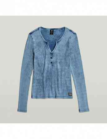 G-Star Raw - Deep v indigo henley slim l\s wmn Тбилиси