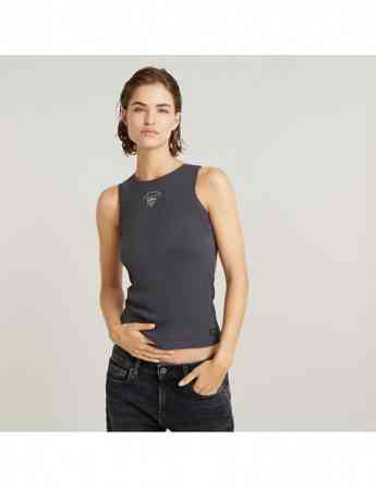G-Star Raw - Racerback ribbed slim tank top wmn Тбилиси
