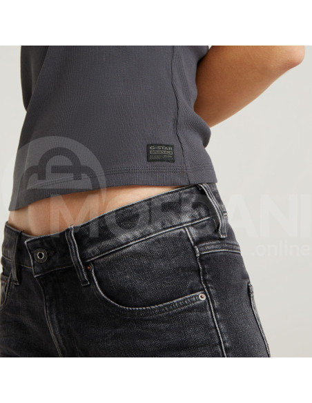 G-Star Raw - Racerback ribbed slim tank top wmn Тбилиси - изображение 3