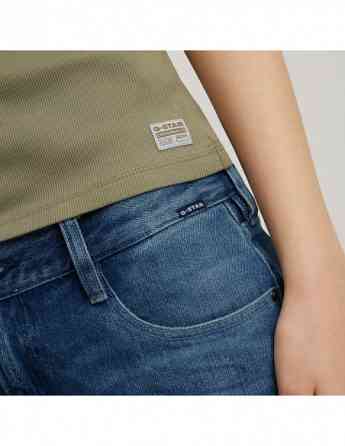 G-Star Raw - Racerback ribbed slim tank top wmn Тбилиси
