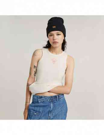 G-Star Raw - Racerback ribbed slim tank top wmn Тбилиси