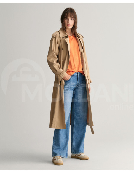 Gant - LINEN SS T-SHIRT Тбилиси - изображение 5