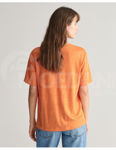 Gant - LINEN SS T-SHIRT Тбилиси - изображение 2