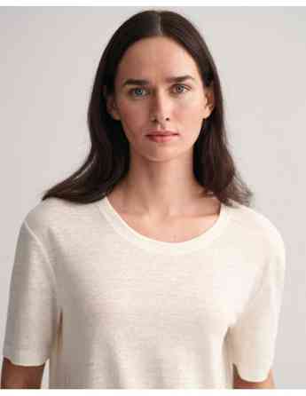 Gant - LINEN SS T-SHIRT Тбилиси