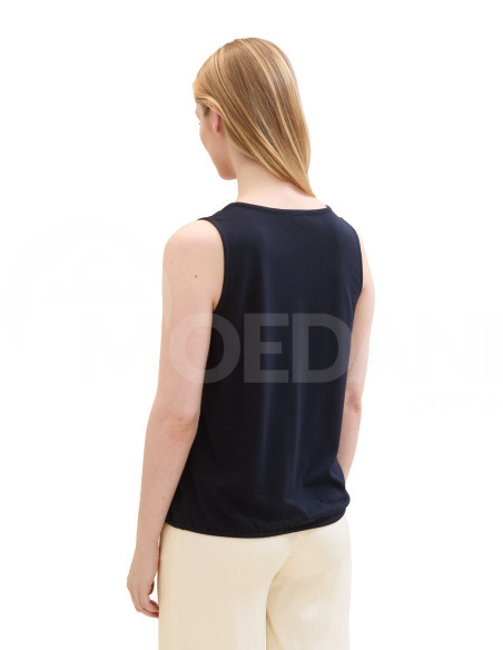 Tom Tailor - T-SHIRT TOP AJOUR V-NECK თბილისი - photo 2